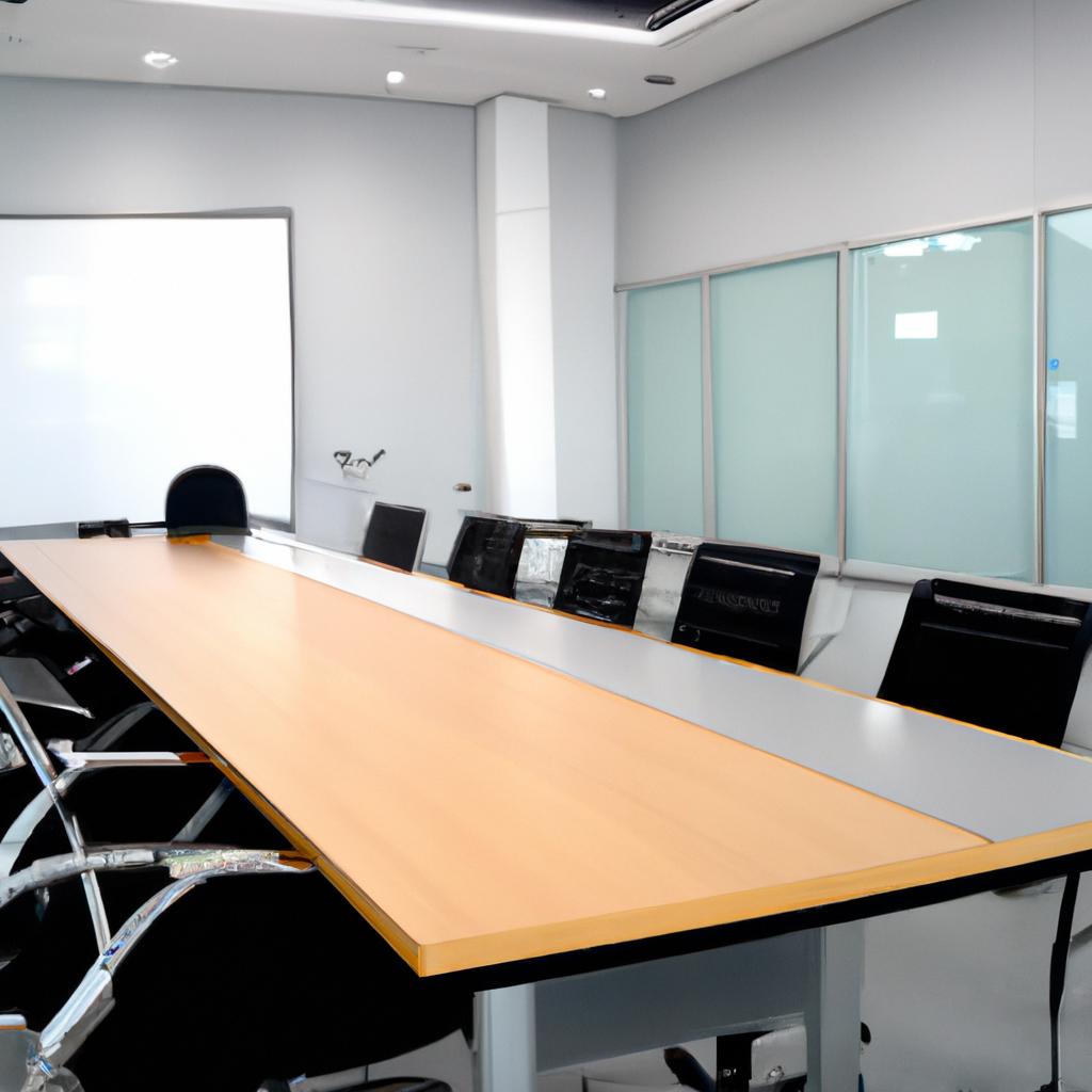 打ち合わせスペース完備