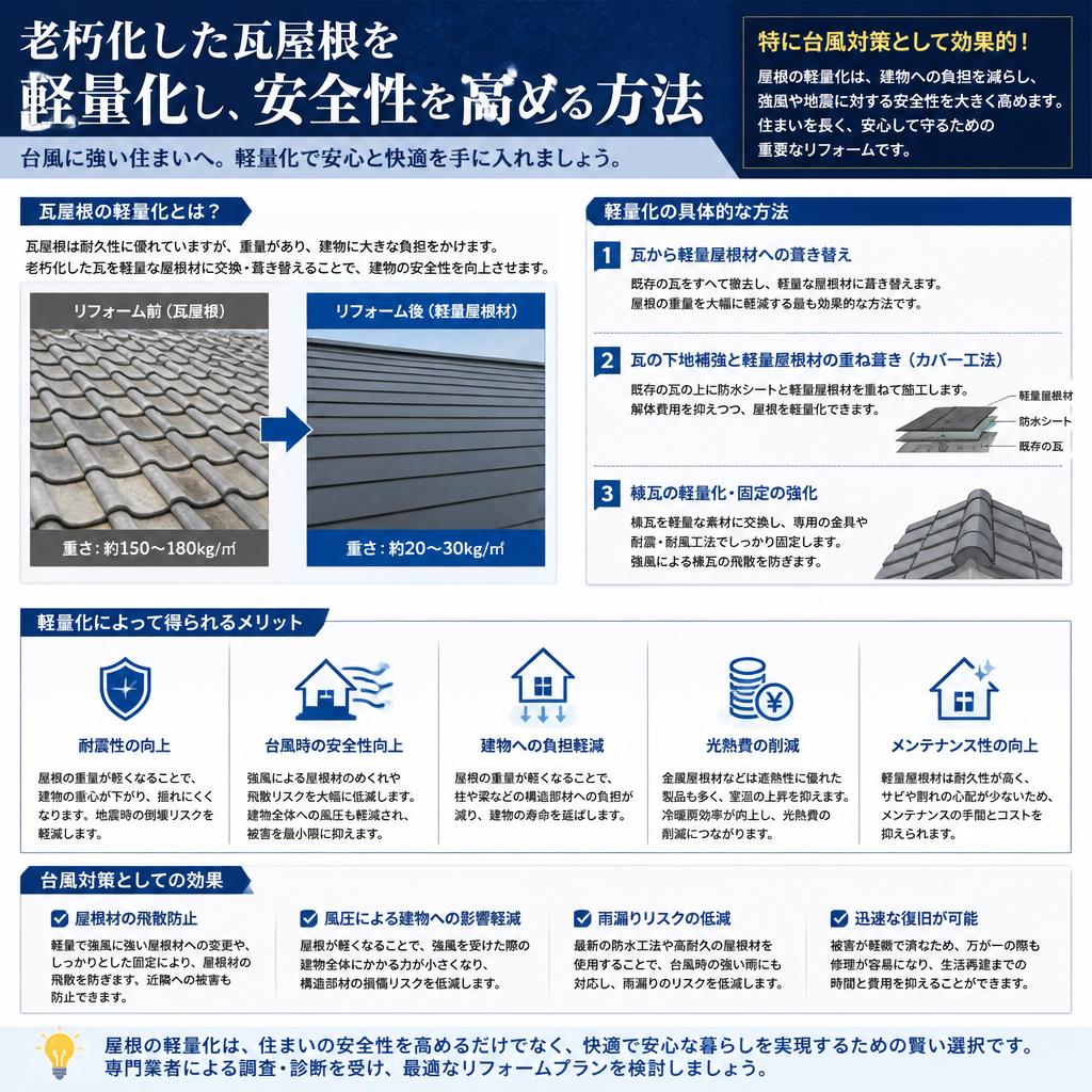 軽量化の実施方法とそのメリット