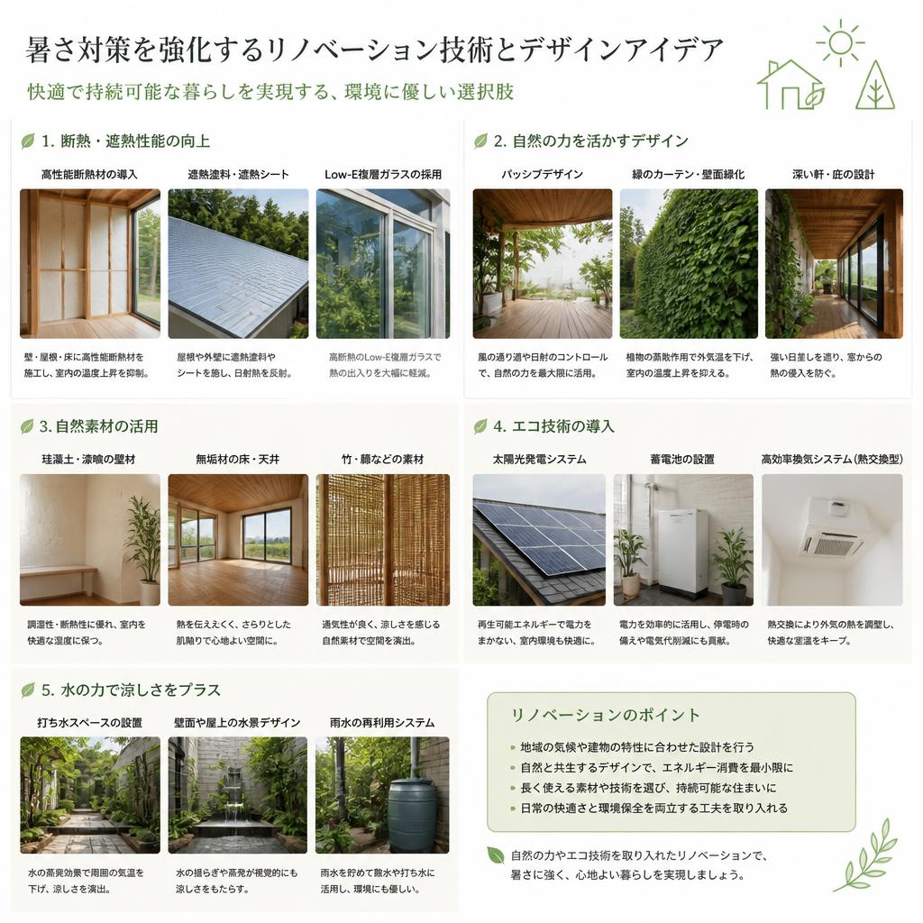 最新のリノベーション技術とアイデア