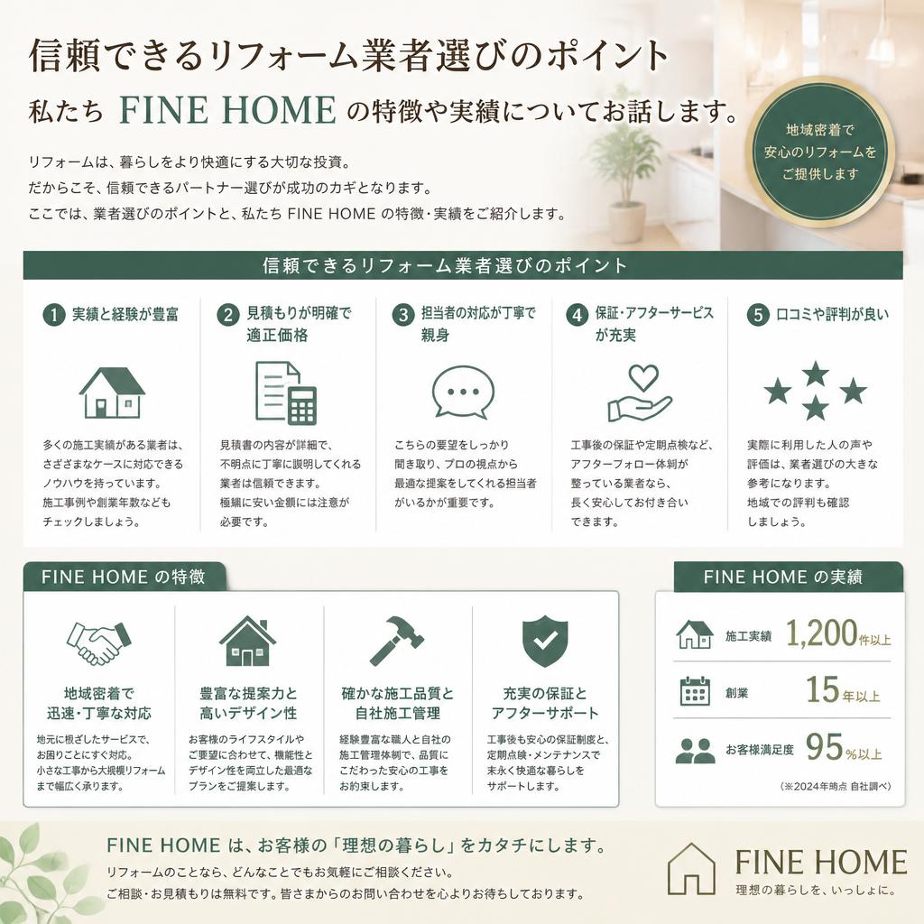 4. 施工業者の選び方