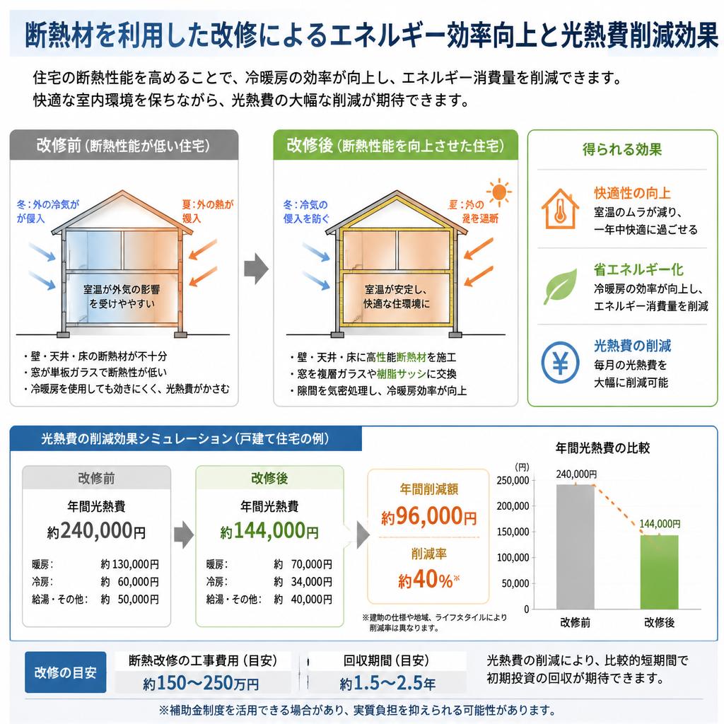 2. エネルギー効率を高める住宅改修のメリット
