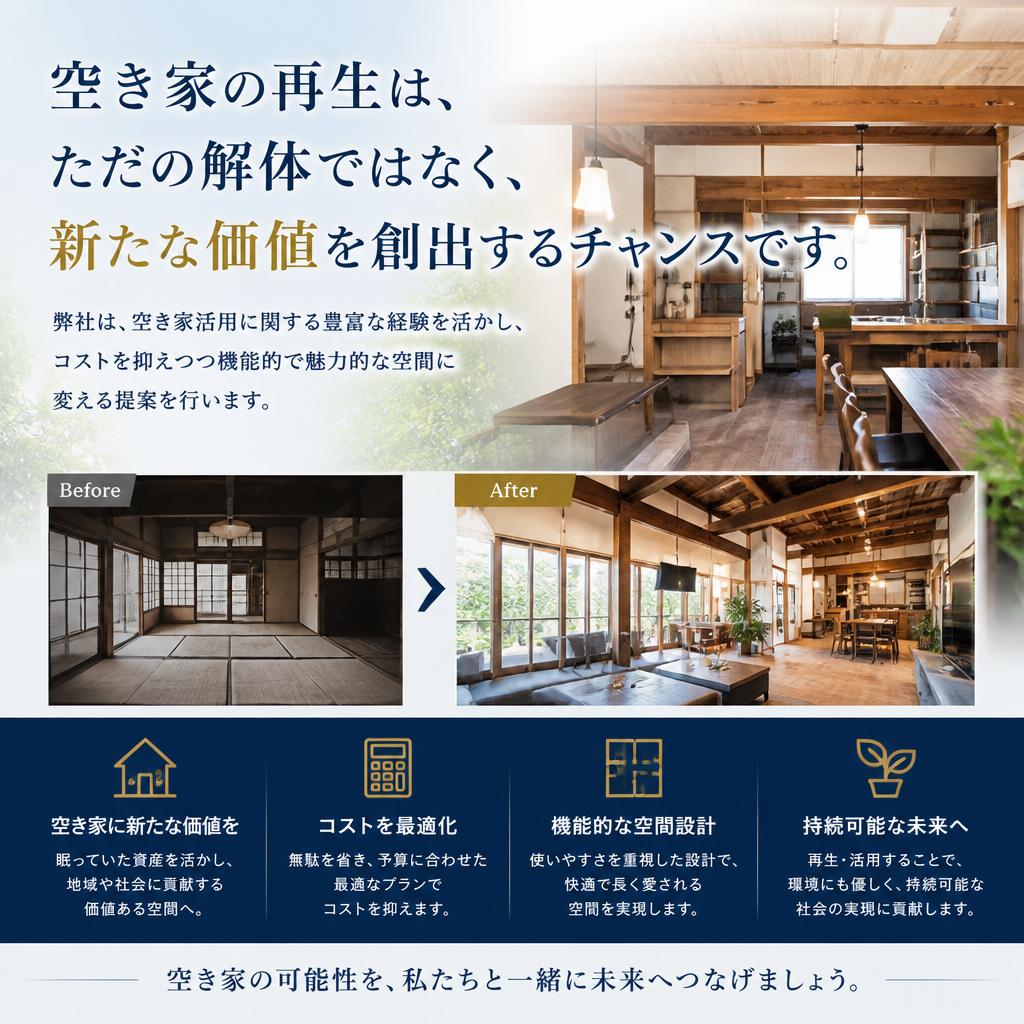 空き家活用の新しいカタチ