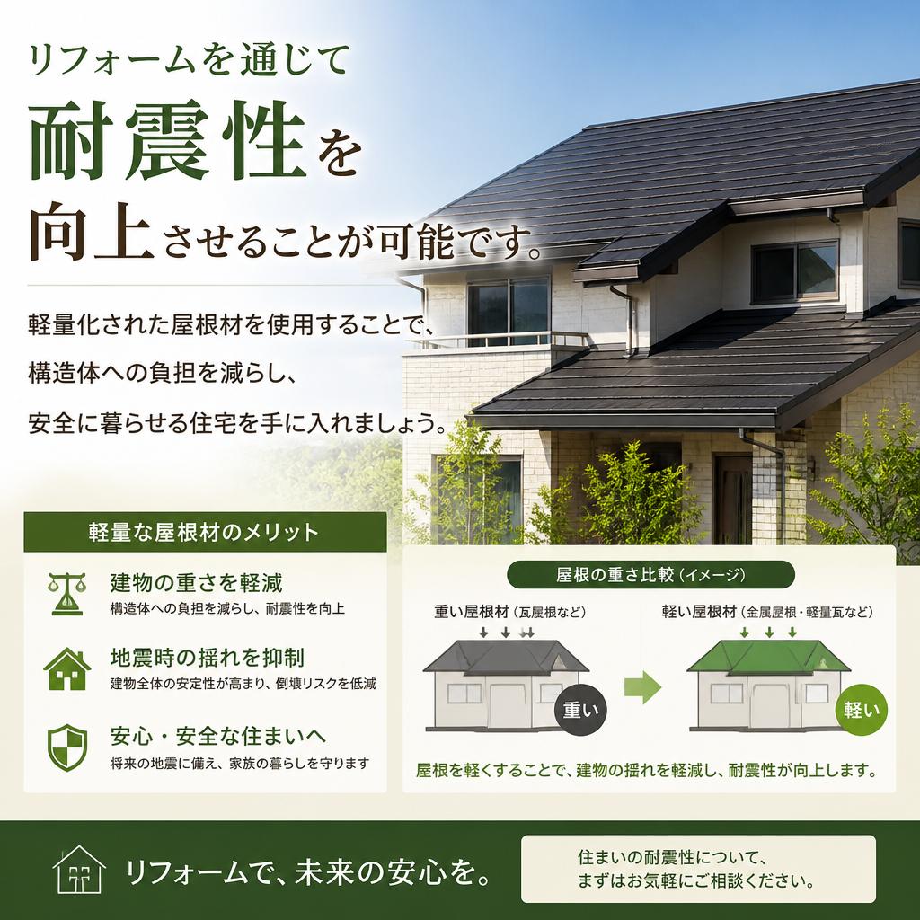 住宅工事・リフォームで実現する安全性