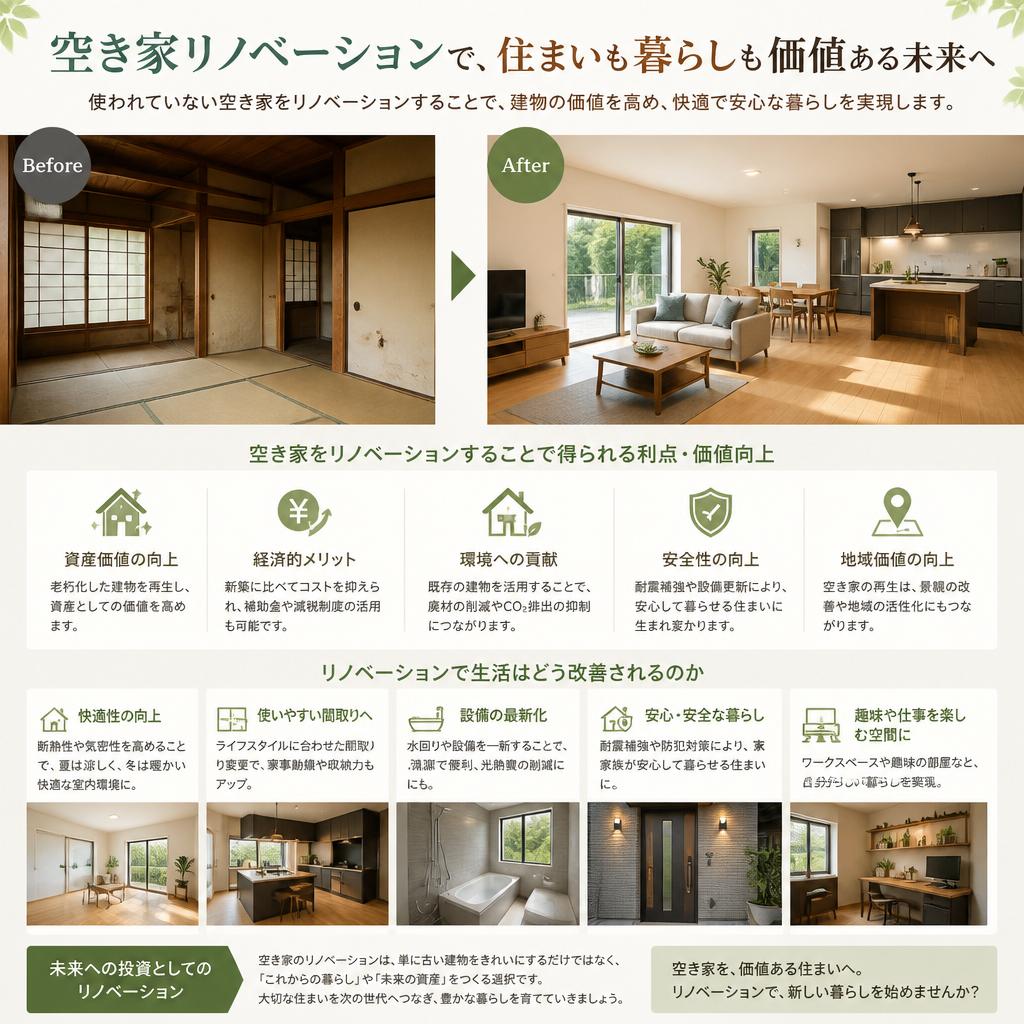 リノベーションで得られるメリット