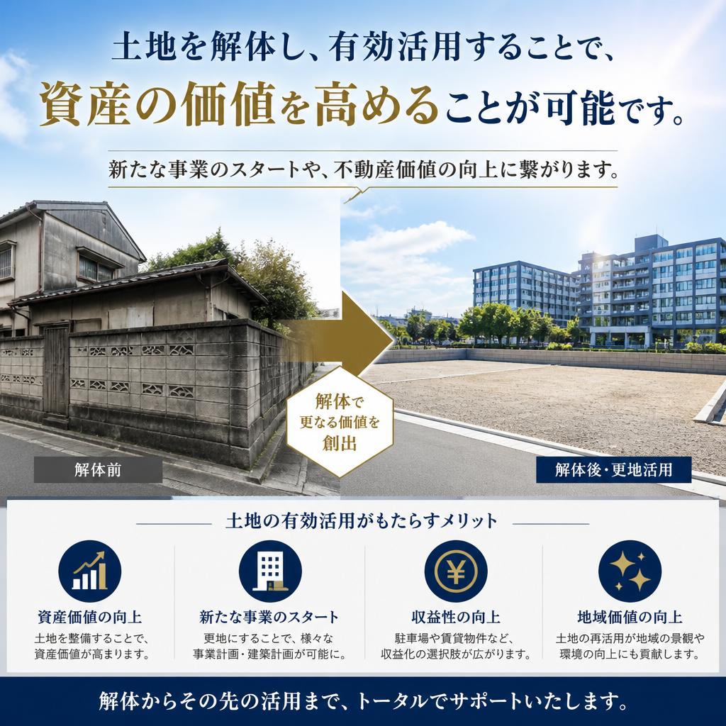 土地活用のメリットとは？