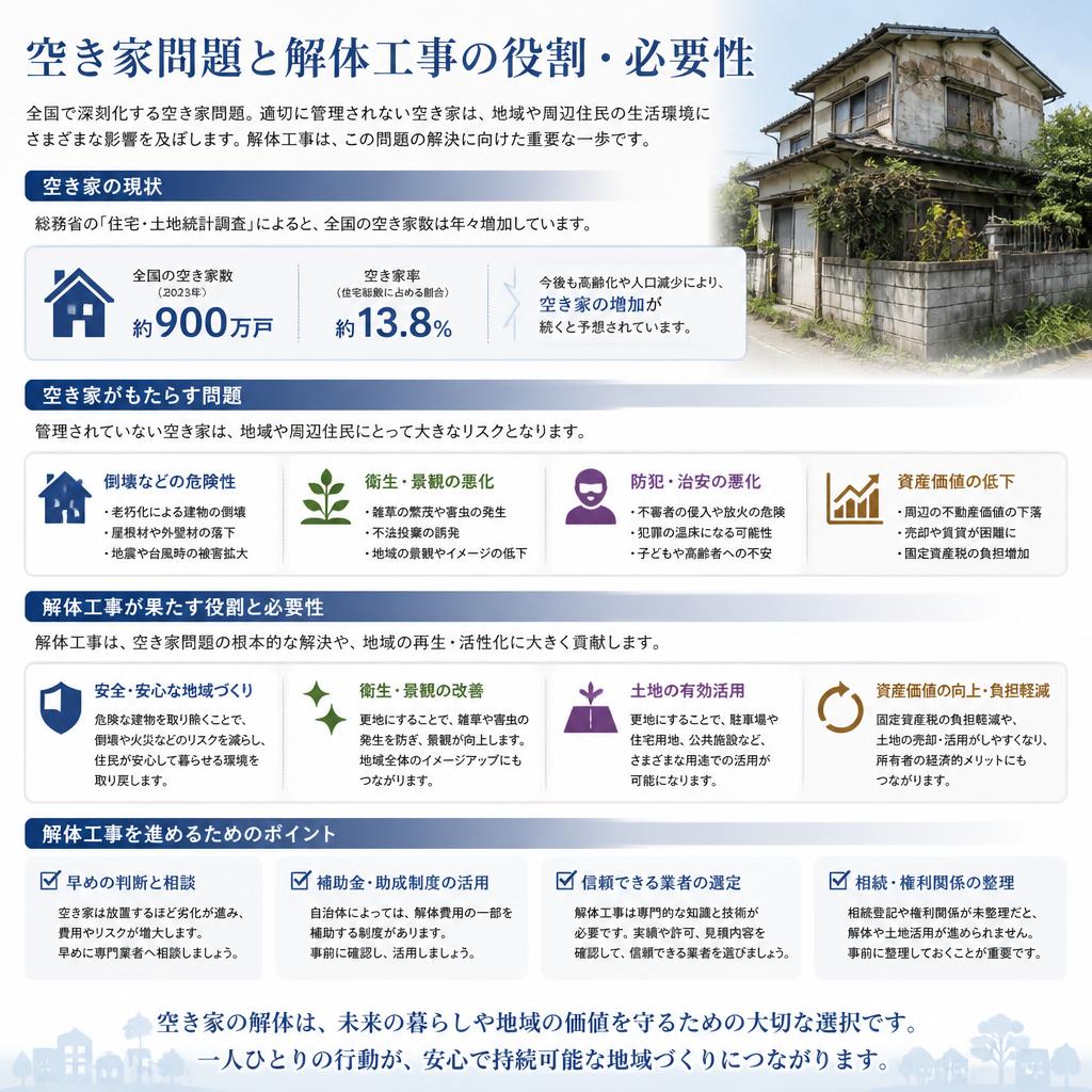 空き家対策とその重要性