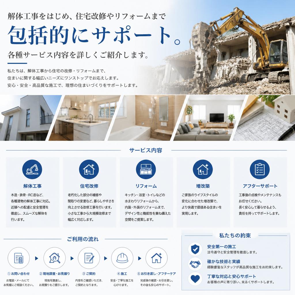私たちのサービス