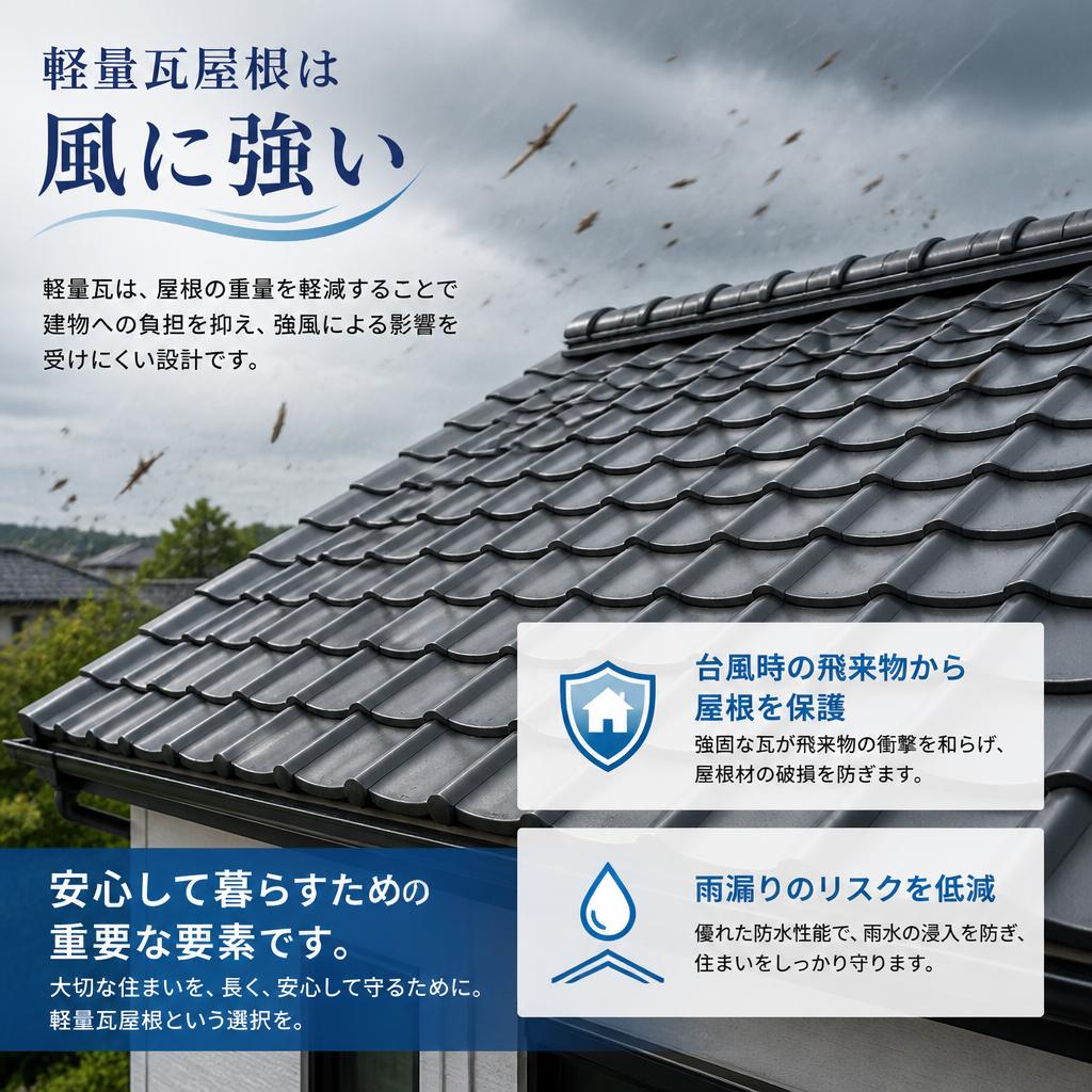台風対策としての機能性