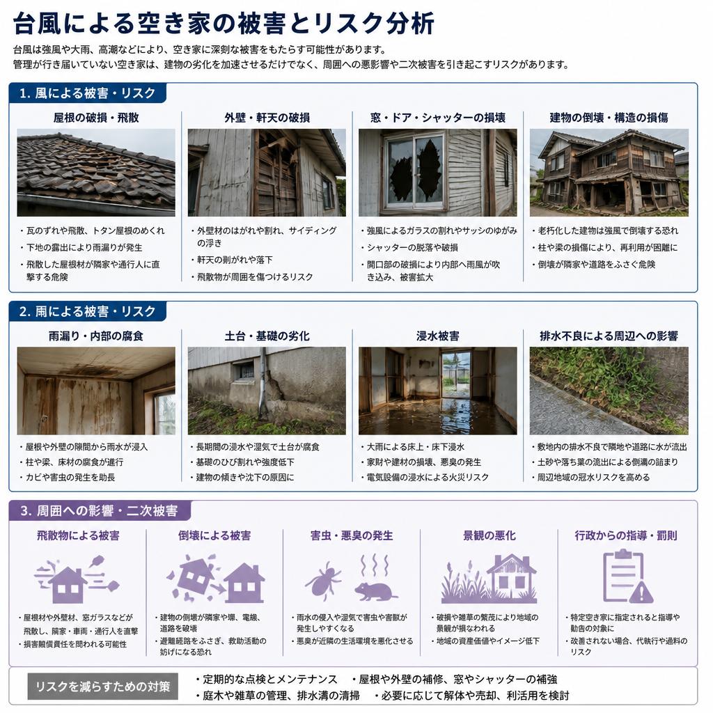 2. 台風がもたらすリスクと影響