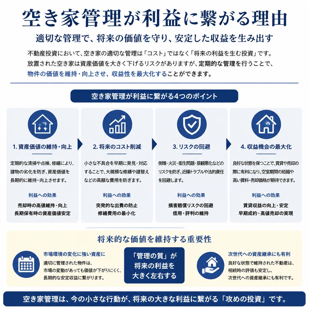 4. 不動産投資と空き家管理の関連性
