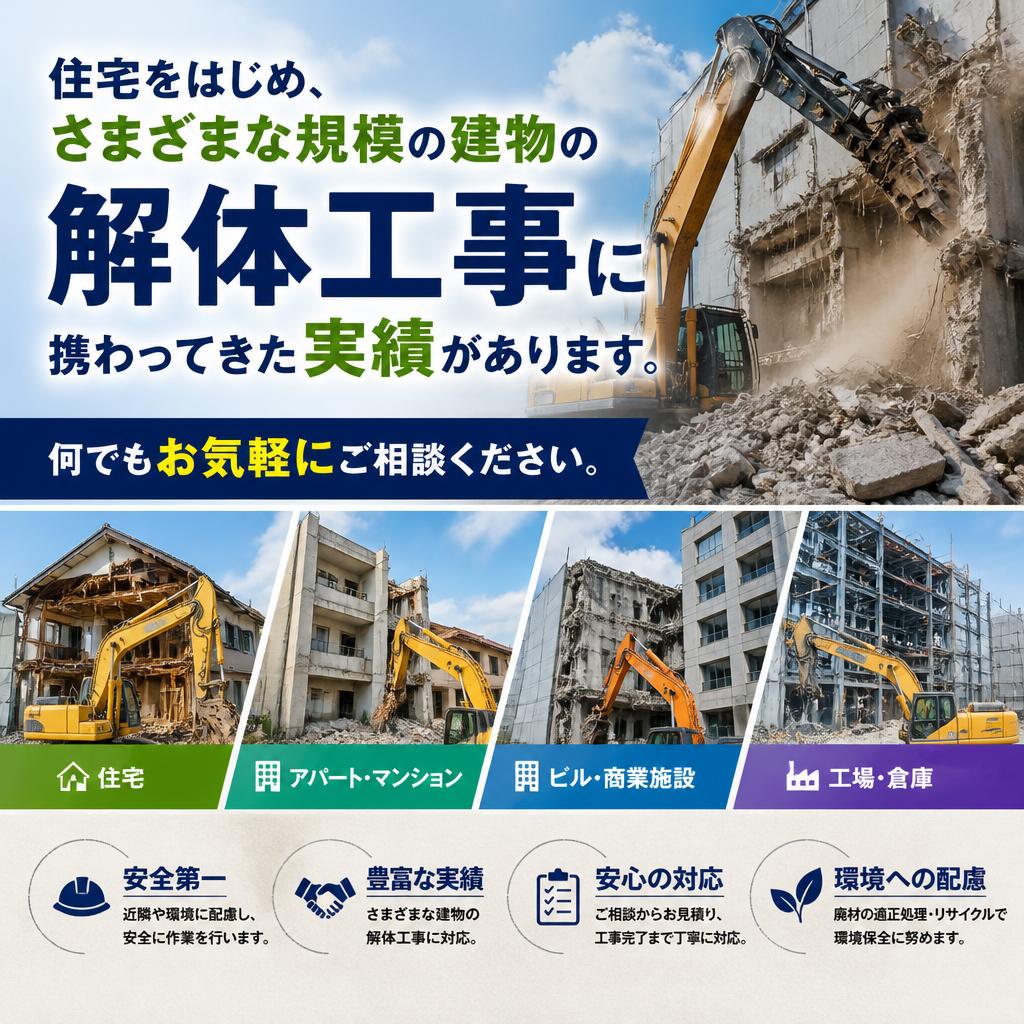 豊富な施工実績