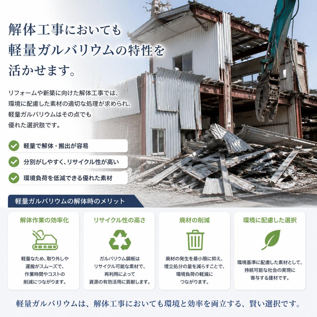 解体工事との関係