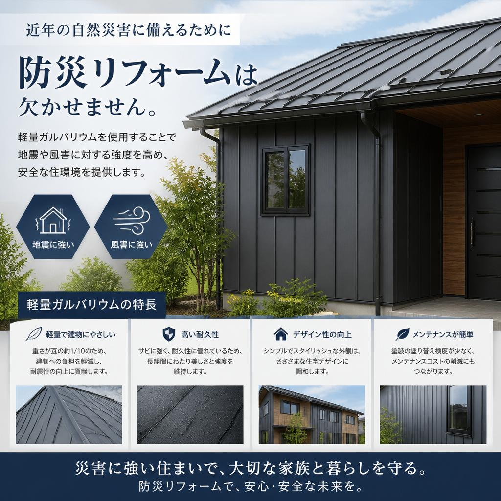 防災リフォームの重要性