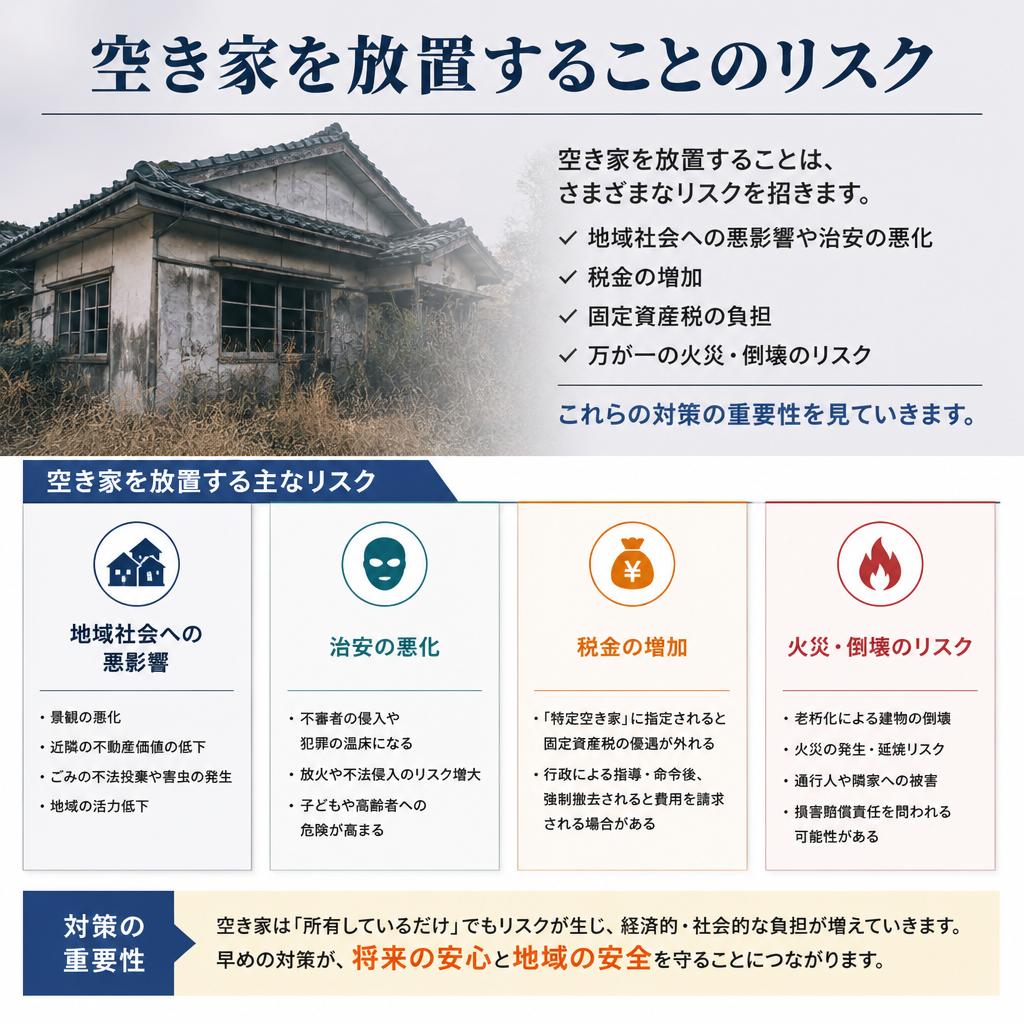 空き家対策の必要性
