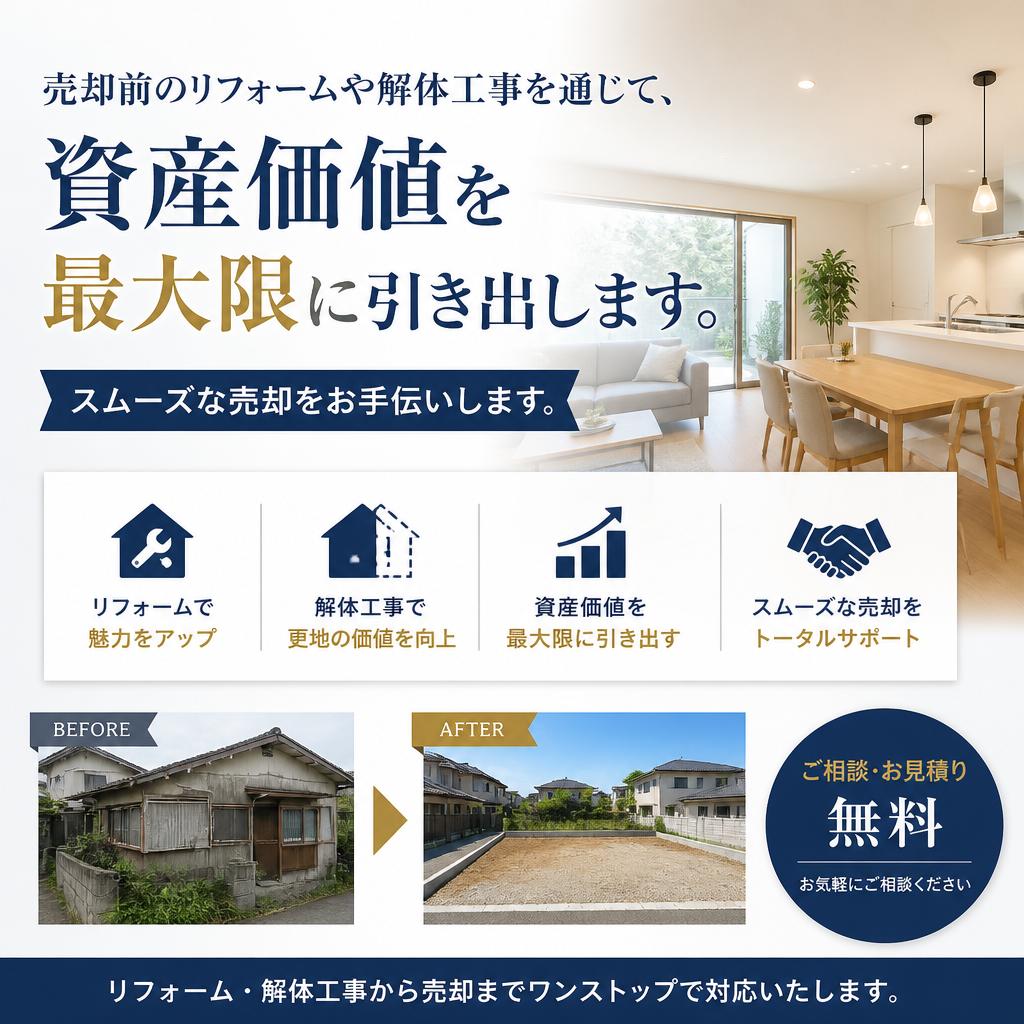 家の売却をお考えの方へ