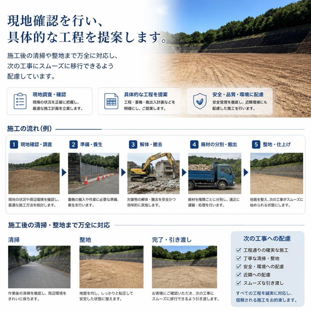 スムーズな進行管理