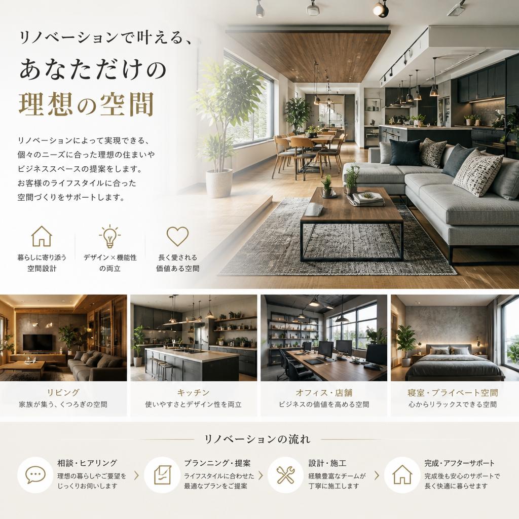 自分だけの理想の空間を