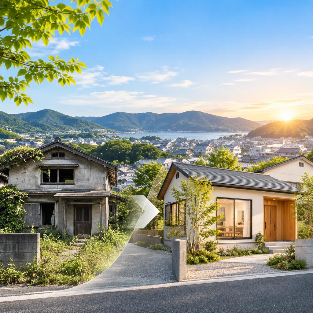 空き家を、地域の未来へつなぐ一歩に。価値を見極め、解体・リフォームまで最適な選択をご提案します。