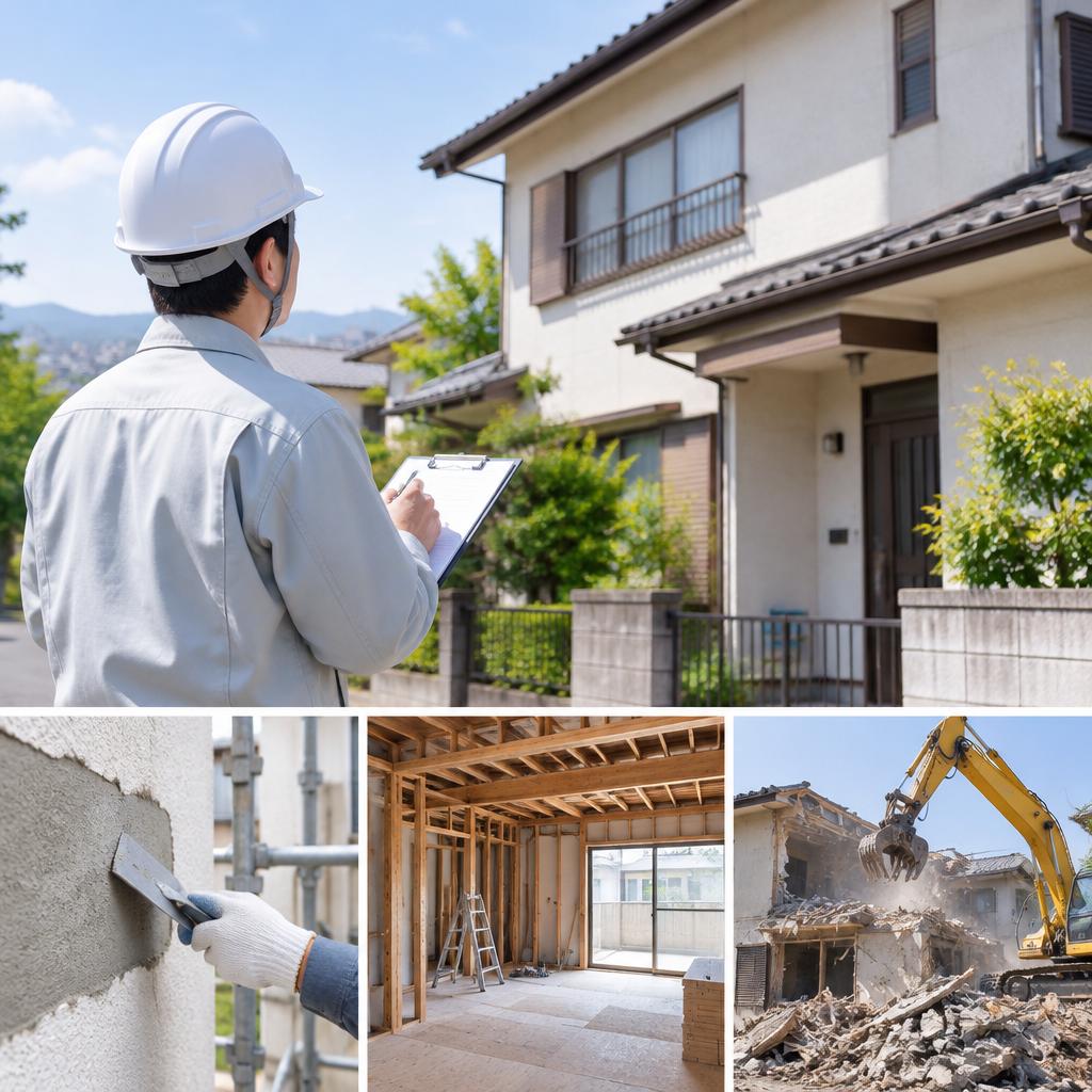 リフォーム？解体？建物に合った選択肢をご提案